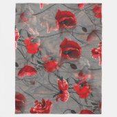 Poppy Haze Fleece Deken (Voorkant)