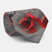 Poppy Haze Stropdas (Opgerold)