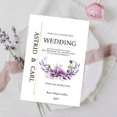 Poppy Heaven Wedding Invitation