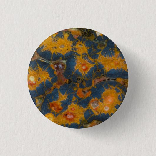 Poppy Jasper Ronde Button 3,2 Cm (Voorkant)