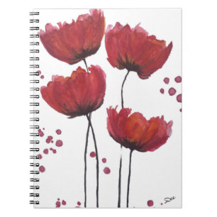 Poppy Love Spiral Notitieboek