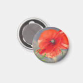 Poppy Magnet Magneet (Voorkant / Achterkant)