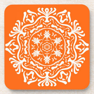Poppy Mandala Bier Onderzetter