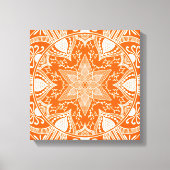 Poppy Mandala Canvas Afdruk (Voorkant)