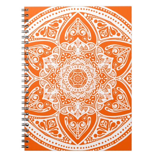 Poppy Mandala Notitieboek (Voorkant)