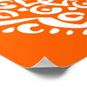 Poppy Mandala Poster (Hoek)