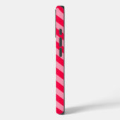 Poppy Moroccan Moods Chevrons met Monogram Case-Mate iPhone Case (Achterkant / Links)
