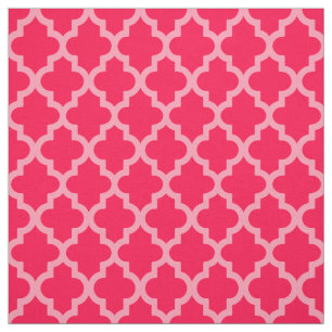 Poppy Moroccan Moods Quatrefoil Stof