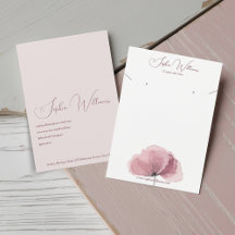 Poppy Oorbel & Ketting Set Sieraden Display Kaart