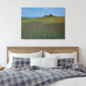 Poppy Paradise Canvas Afdruk (Insitu (Slaapkamer))