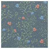 Poppy Pattern Stof (Close Up)