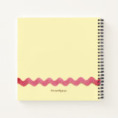  Poppy Pink Notitieboek (Achterkant)