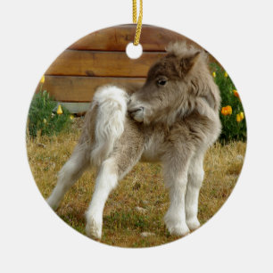 Poppy Pony Keramisch Ornament