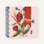 Poppy Red Notitieboek (Voorkant)