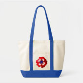 Poppy Red White Blue impulse canvas tas (Voorkant)