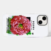 Poppy Seed Packet Hoesje-Mate iPhone Case (Achterkant (horizontaal))
