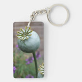 Poppy Seedhead Sleutelhanger (achterkant)