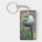 Poppy Seedhead Sleutelhanger (Voorkant)
