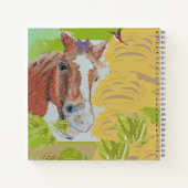 Poppy sourit Carnet spiral (Dos)