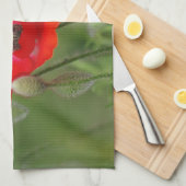 Poppy Tea Towel Theedoek (Quarter Fold)