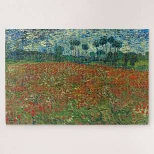 Poppy-veld van Vincent van Gogh Fine Art Legpuzzel