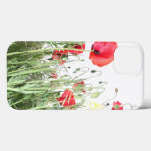 Poppy velden bloemen Zon Natuur bloeit Hart Case-Mate iPhone Case (Achterkant (horizontaal))