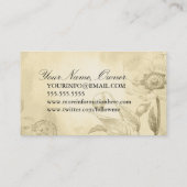  Poppy Visitekaartjes - Ephemera Floral (Achterkant)