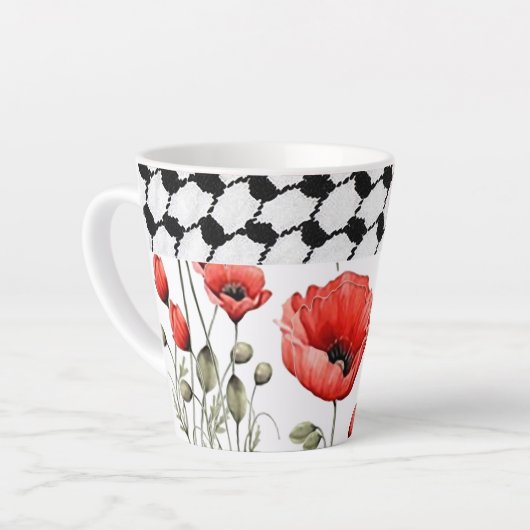 Poppy w/Palestinian Hattah Latte Mok (Linkerhoek)