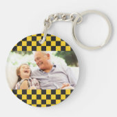 Poppy's Taxi | Funny Grandpa Nickname Sleutelhanger (Achterkant)