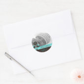 Pops de gâteau Baby Boy Sticker Blue Brown Candy (Enveloppe)