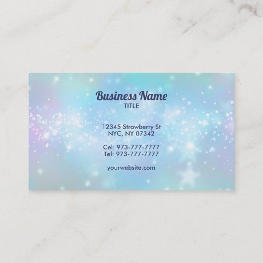 Pops de glace Popsicles carte de visite (Dos)