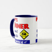 Pops Diner Cuisine Art Café Mug (Devant gauche)