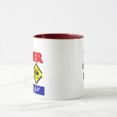 Pops Diner Retro Personnalisable Café Mug (Centre)