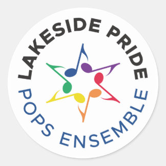 Pops Ensemble Sticker (Cirkel Logo)