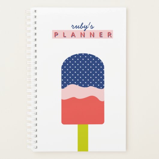 Popsial Gepersonaliseerde Kalender van de Naam van Planner (Voorkant)