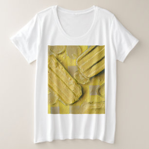 popsicle à cône de crème glacée jaune