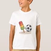 Popsicle and soccer ball t-shirt (Voorkant)