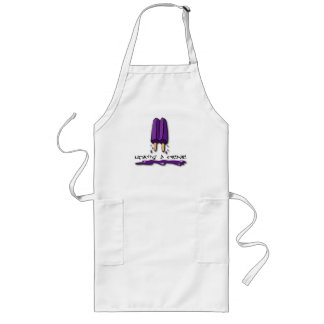 Popsicle apron lang schort