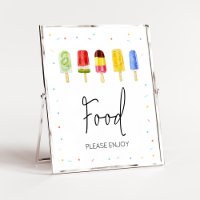 Popsicle Baby Shower Food