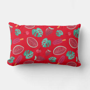 Popsicle, Cherry, aardbei en watermeloenen Kussen