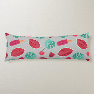 Popsicle, Cherry, aardbei en watermeloenen Lichaamskussen