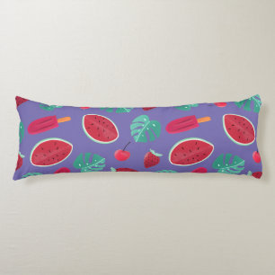 Popsicle, Cherry, aardbei en watermeloenen Lichaamskussen
