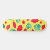 Popsicle, Cherry, aardbei en watermeloenen Skateboard (Horizontaal)