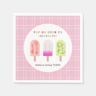 Popsicle Feestje Servet