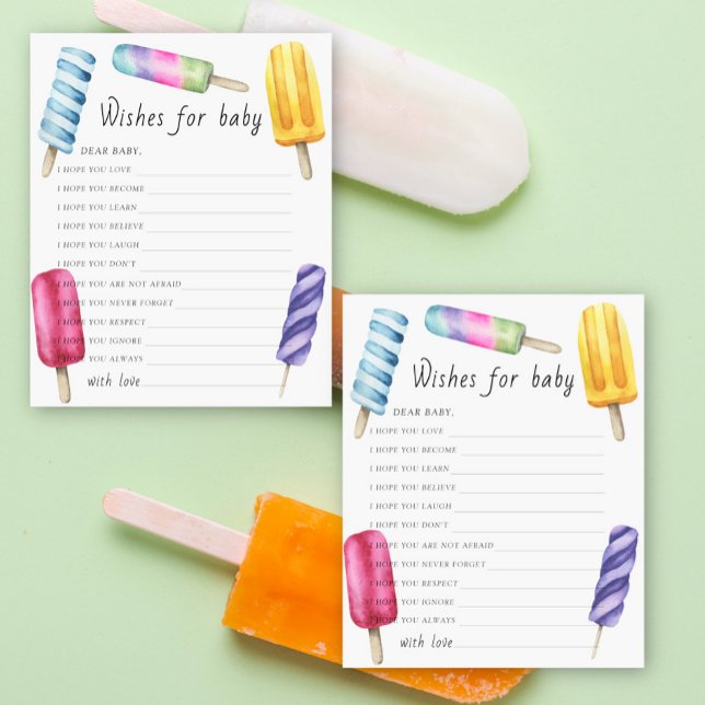 Popsicle - Feestspel | Wensen voor baby spel (Creator heeft geüpload)