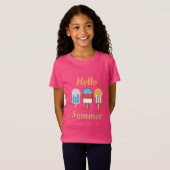 Popsicle Hello Summer T-Shirt (Devant entier)