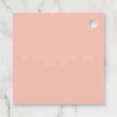 Popsicle klaar voor Pop Baby shower Bedankjes Labels (Achterkant)