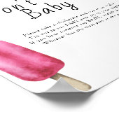 Popsicle - N'écrivez pas bébé Affiche (Coin)