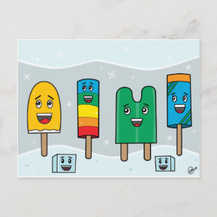 Popsicle Parade - Briefkaart