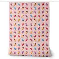 Popsicle Parade in Pink Ice Cream I